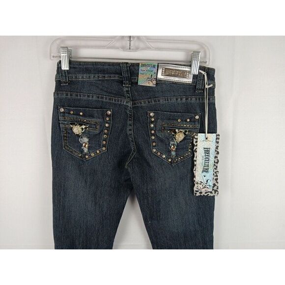 Free Culture Skinny Jeans Embellished    Women's Size 3 New With Tags - Picture 16 of 16